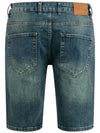 Rock Creek Herren Jeans Shorts Blau-Grün RC-2448