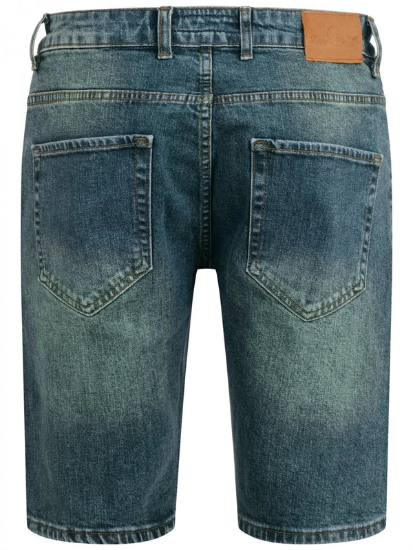 Rock Creek Herren Jeans Shorts Blau-Grün RC-2448