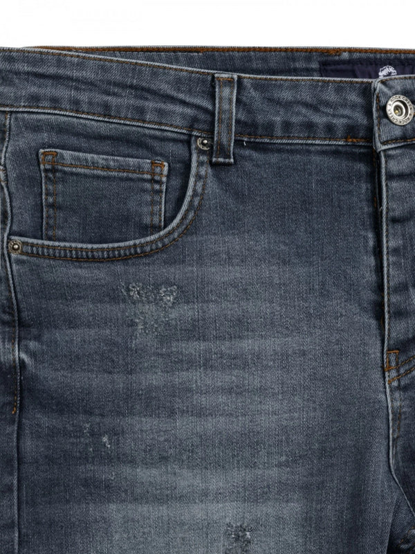 Rock Creek Herren Jeans Shorts Dunkelblau RC-2447