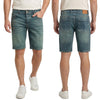 Rock Creek Herren Jeans Shorts Blau-Grün RC-2448