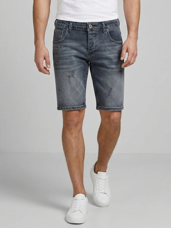 Rock Creek Herren Jeans Shorts Dunkelblau RC-2447