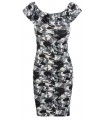 Damen Midikleid Sommer Kleid Camouflage D-331