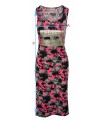 Damen Midikleid Sommer Kleid Camouflage D-333