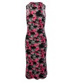 Damen Midikleid Sommer Kleid Camouflage D-333