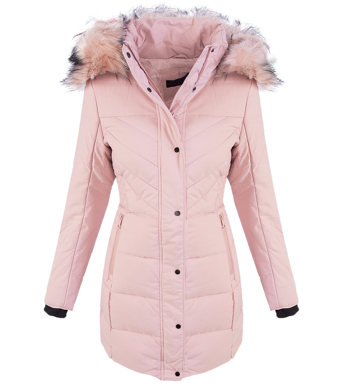 Warme Damen Winter Jacke Steppjacke Winterjacke Gesteppt Parka ...