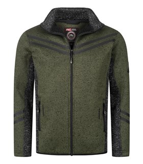 Rock Creek Herren Fleecejacke Melange Fleece H-373 