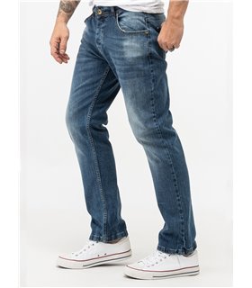 Rock Creek Herren Jeans Regular Fit Blau RC-2282