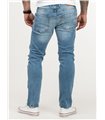 Lorenzo Loren Herren Jeans Regular Fit Hellblau LL-4001