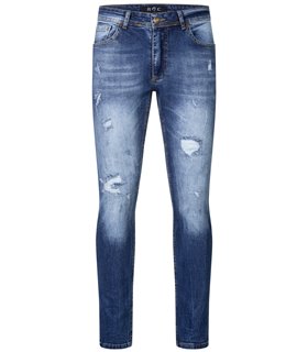 Rock Creek Herren Jeans Regular Fit Blau RC-2436
