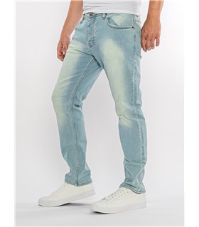 Rock Creek Herren Jeans Regular Fit Hellblau RC-2437