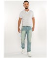 Rock Creek Herren Jeans Regular Fit Hellblau RC-2437