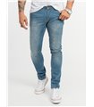 Rock Creek Herren Jeans Slim Fit Hellblau RC-2148