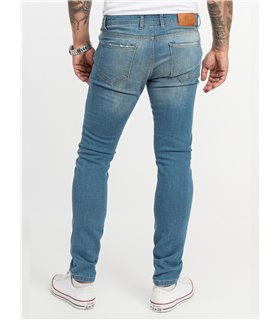 Rock Creek Herren Jeans Slim Fit Hellblau RC-2148