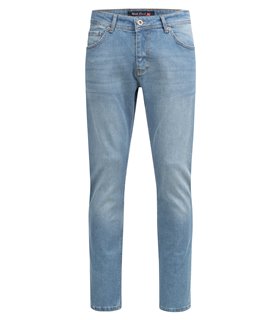 Rock Creek Herren Jeans Slim Fit Hellblau RC-2148