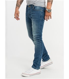 Rock Creek Herren Jeans Slim Fit Hellblau RC-2147