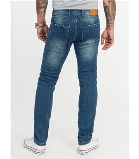 Rock Creek Herren Jeans Slim Fit Hellblau RC-2147