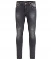 Rock Creek Herren Jeans Slim Fit Schwarz RC-2143