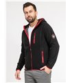 Rock Creek Herren Fleecejacke Melange Fleece H-390 