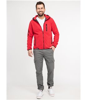 Rock Creek Herren Fleecejacke Melange Fleece H-390 