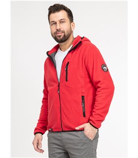 Rock Creek Herren Fleecejacke Melange Fleece H-390 