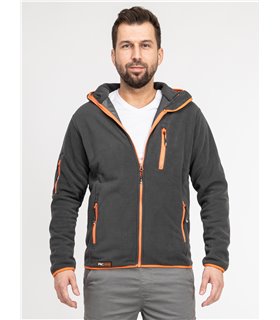 Rock Creek Herren Fleecejacke Melange Fleece H-390 