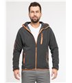 Rock Creek Herren Fleecejacke Melange Fleece H-390 