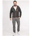 Rock Creek Herren Fleecejacke Melange Fleece H-390 