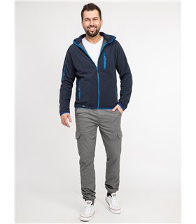 Rock Creek Herren Fleecejacke Melange Fleece H-390 