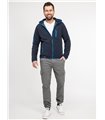 Rock Creek Herren Fleecejacke Melange Fleece H-390 