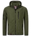 Rock Creek Herren Fleecejacke Melange Fleece H-390 