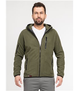 Rock Creek Herren Fleecejacke Melange Fleece H-390 