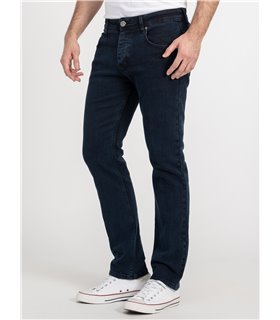 Rock Creek Herren Jeans Regular Fit Dunkelblau RC-2438