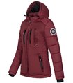 Geographical Norway Damen Winter Mantel mit Kunstfellkragen D-515 