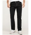 Lorenzo Loren Herren Jeans Regular Fit Schwarz LL-4007