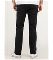 Lorenzo Loren Herren Jeans Regular Fit Schwarz LL-4007