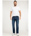 Lorenzo Loren Herren Jeans Regular Fit Blau LL-4008