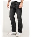 Lorenzo Loren Herren Jeans Regular Fit Dunkelgrau LL-4006