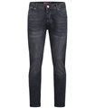 Lorenzo Loren Herren Jeans Regular Fit Dunkelgrau LL-4006