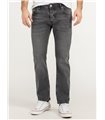 Lorenzo Loren Herren Jeans Regular Fit Grau LL-4010