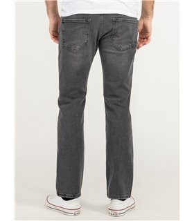 Lorenzo Loren Herren Jeans Regular Fit Grau LL-4010