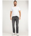 Lorenzo Loren Herren Jeans Regular Fit Grau LL-4010