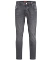 Lorenzo Loren Herren Jeans Regular Fit Grau LL-4010