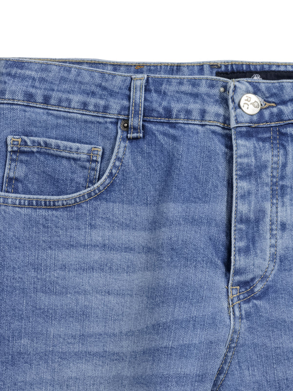 Rock Creek Herren Jeans Shorts Blau RC-2450