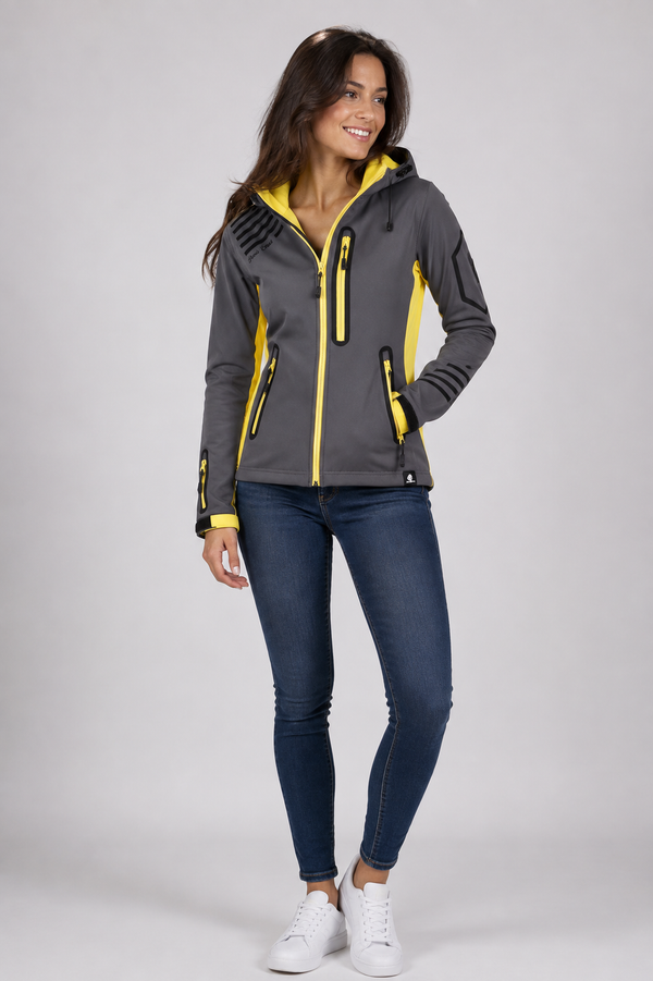 Rock Creek Damen Softshell Jacke mit Kapuze D-402