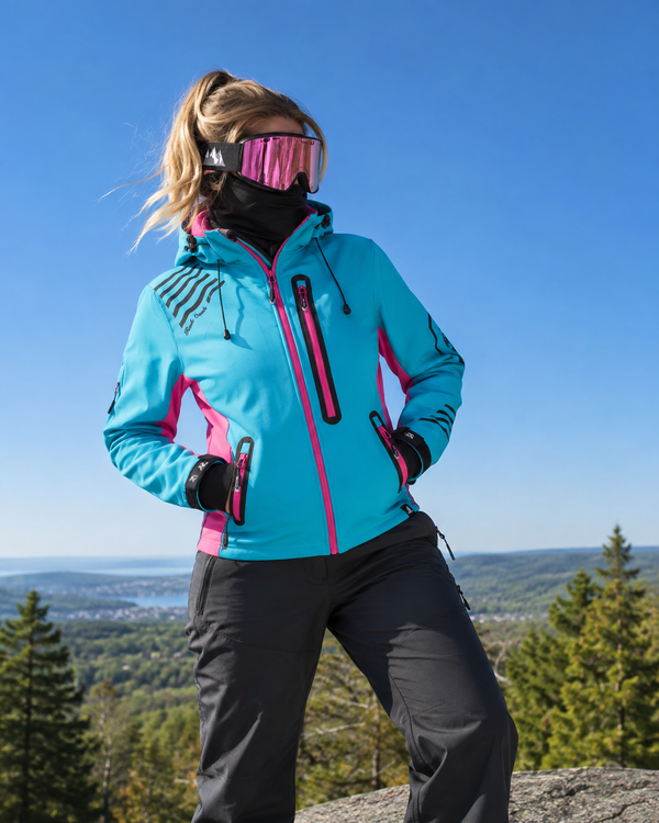 Rock Creek Damen Softshell Jacke mit Kapuze D-402