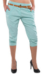 Damen Bermuda Boyfriend Hose 3/4 Capri D-27 _80777.jpg