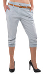 Damen Bermuda Boyfriend Hose 3/4 Capri D-27 _80779.jpg