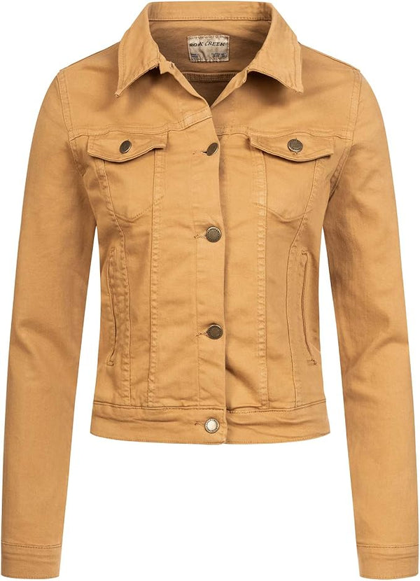 Rock Creek Damen Jeansjacke Denim D-401