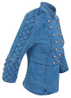 Damen Blazer Jeansjacke Admiral-Style Blau D-354_65933.jpg