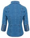 Damen Blazer Jeansjacke Admiral-Style Blau D-354_65934.jpg
